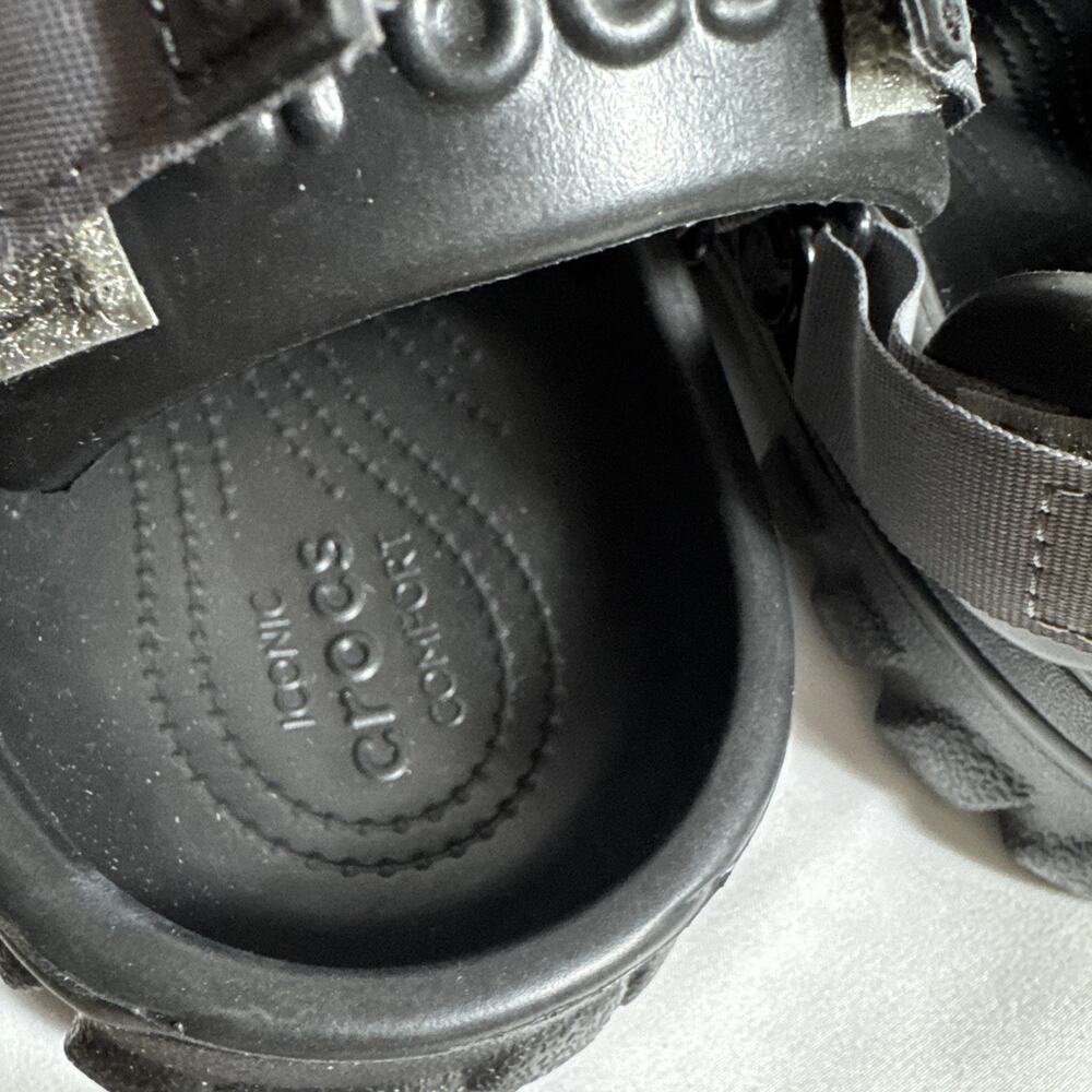 Crocs Unisex Offroad Sport Clog Black Graphite Size Men’s 4/Women’s 6 NIB NWOT - Picture 4 of 7
